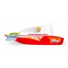 Boat play vehicle Lena 04724 for children, multicolour, recommended age 2+