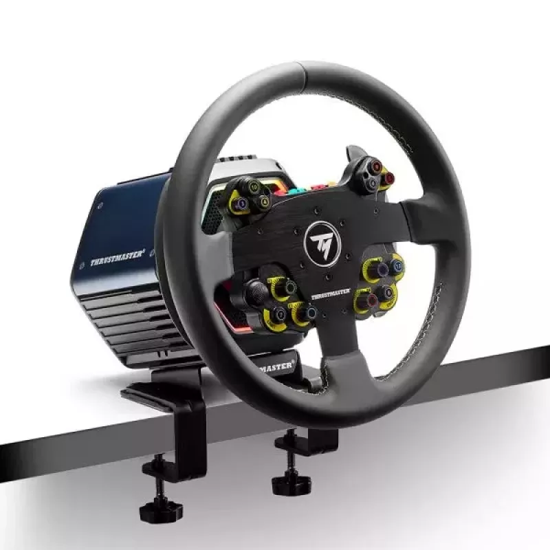 Thrustmaster Evo Racing 32R Leather Black, Yellow Steering wheel PC, PlayStation 4, PlayStation 5, Xbox, Xbox One