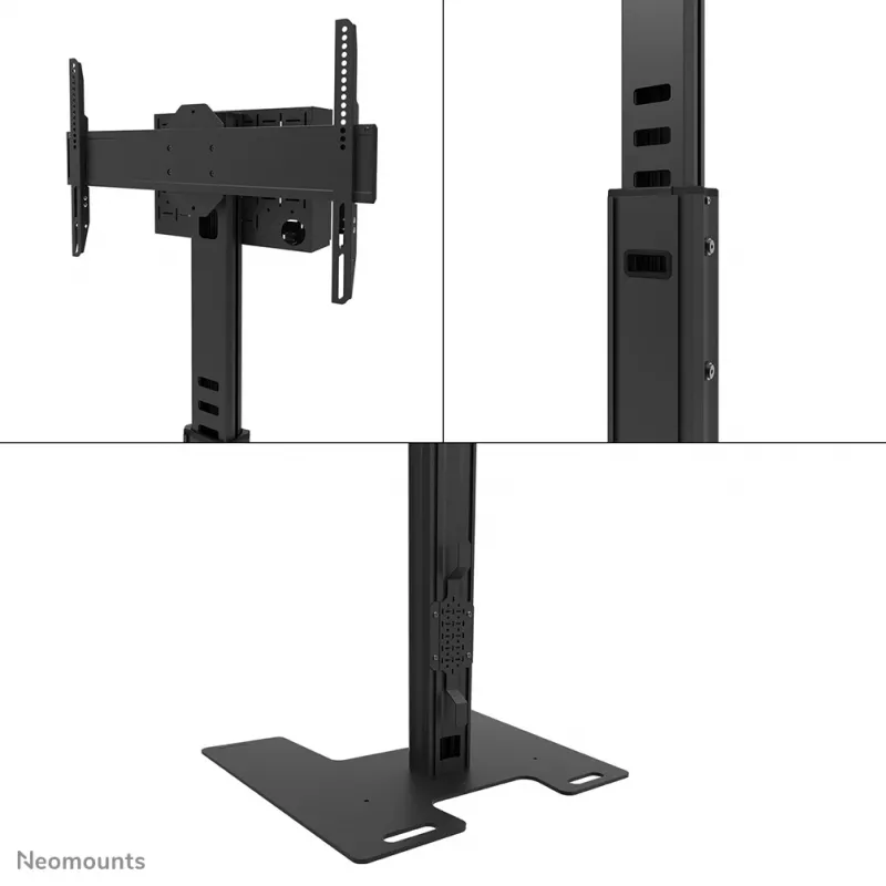 Neomounts FL45S-825BL1 TV floor stand 37-75 inch - TÜV, 70 kg, 94 cm (37 inch), 190.5 cm (75 inch), 100 x 100 mm, 600 x 400 mm, 1040 - 1570 mm