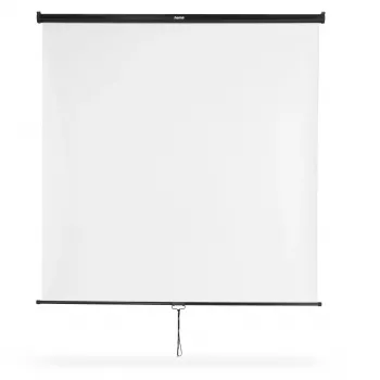 Projection screen Hama 00021576 Manual 1:1 White 17.5cm