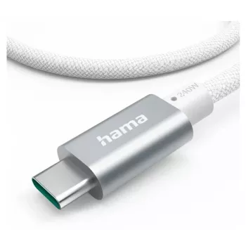 Hama Full-Featured USB cable USB 3.2 Gen 2 (3.1 Gen 2) 1.5 m USB C White