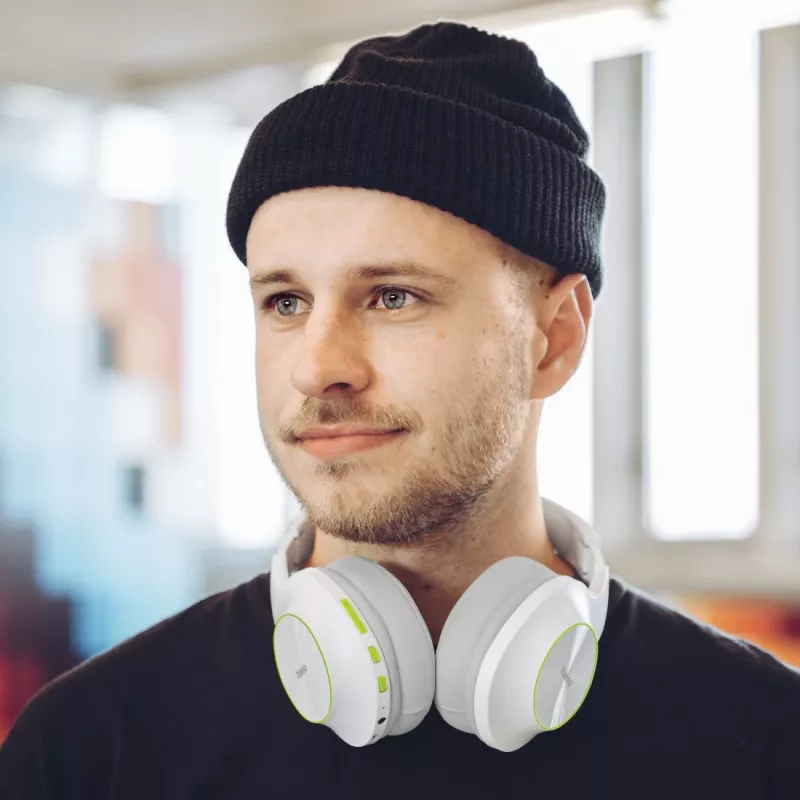 Hama Spirit Calypso II Headset Wireless Head-band Calls/Music Bluetooth Green, Grey, White
