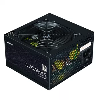 Zalman Decamax power supply unit 600 W ATX Black