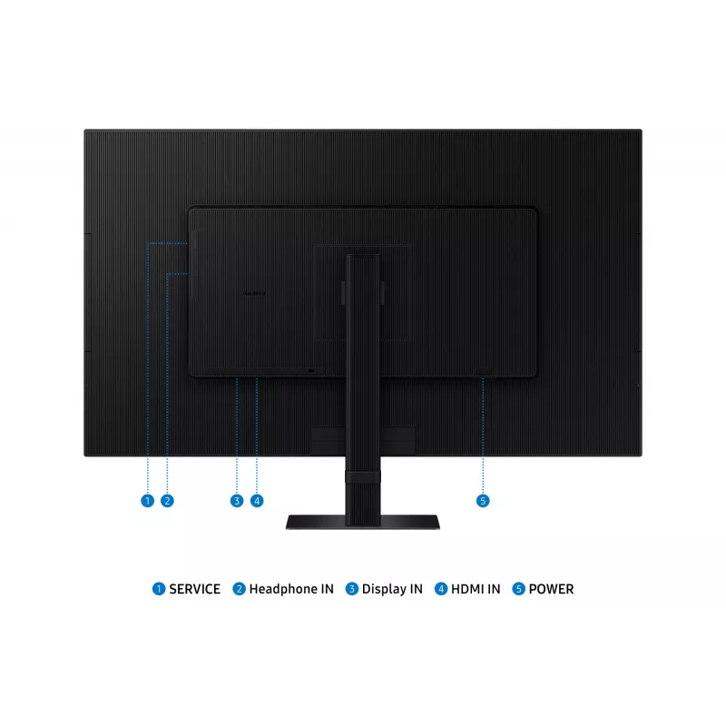 Samsung S70D computer monitor 81.3 cm (32 inch) 3840 x 2160 pixels 4K Ultra HD LED Black