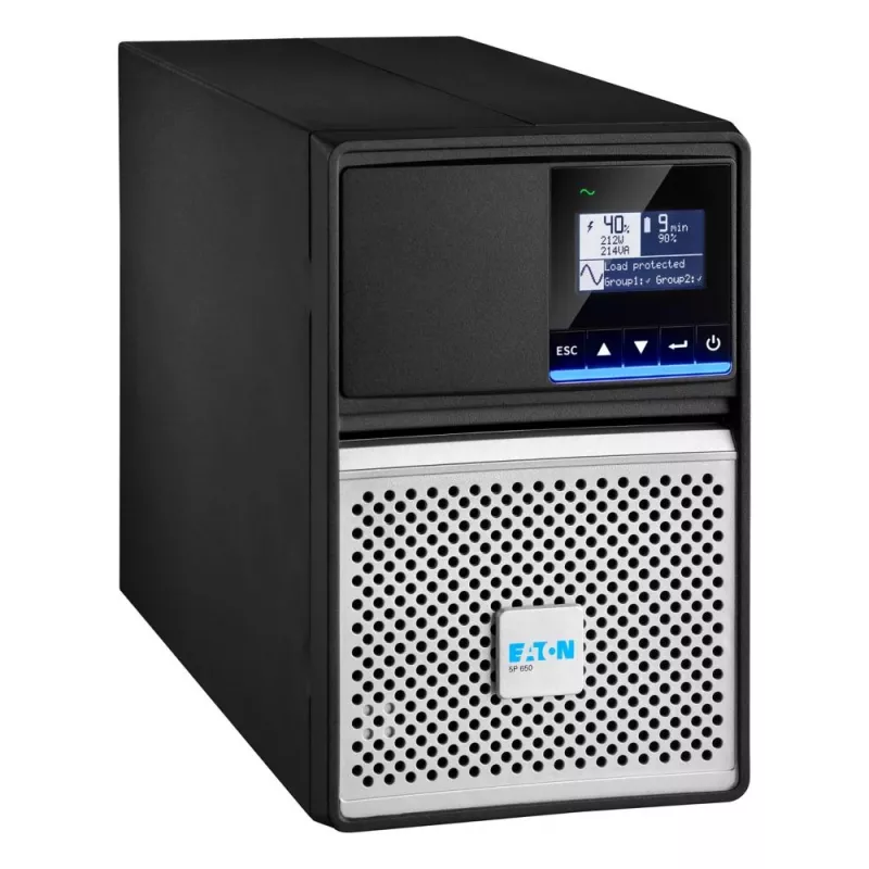 EATON CORPORATION Eaton UPS 5P Gen2 - 650VA, 520 , Input: C14, Outputs: (4) C13, Tower