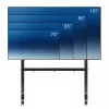 Neomounts FL50-575BL1 TV trolley 65-115 inch - fast installation - TÜV
