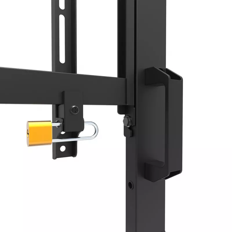 Neomounts FL50-575BL1 TV trolley 65-115 inch - fast installation - TÜV