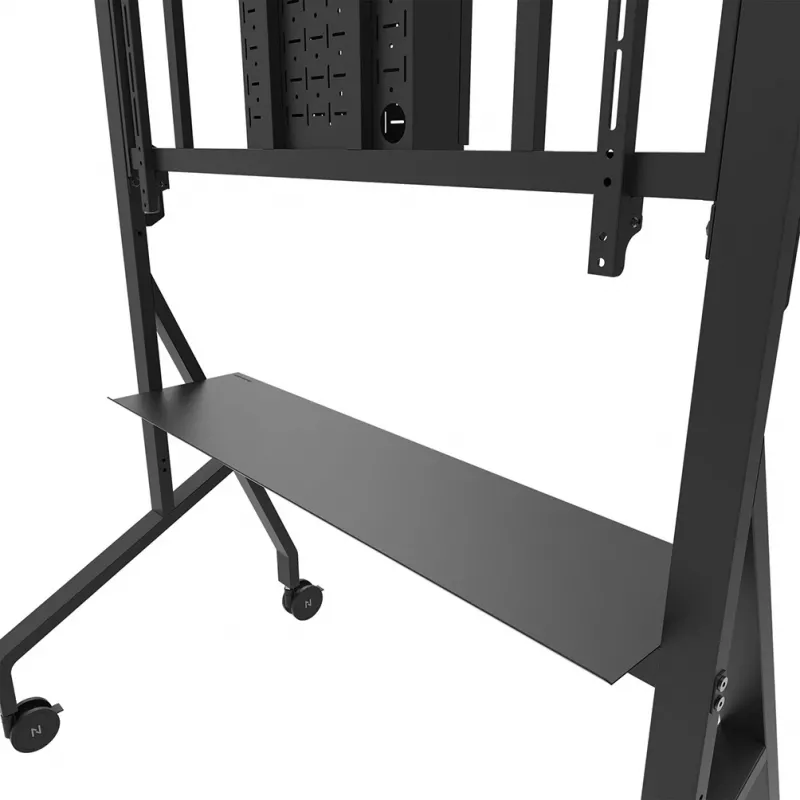 Neomounts FL50-575BL1 TV trolley 65-115 inch - fast installation - TÜV