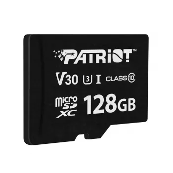 MicroSDXC memory card PATRIOT VX Series 128GB UHS-I U3 V30 Class 10 — read 90 MB/s, write 80 MB/s