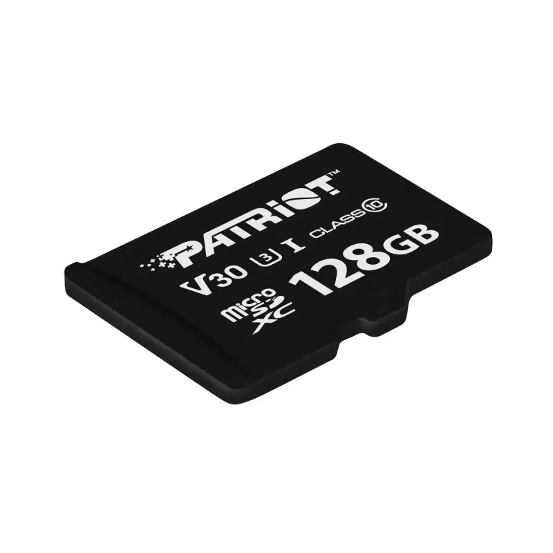 MicroSDXC memory card PATRIOT VX Series 128GB UHS-I U3 V30 Class 10 — read 90 MB/s, write 80 MB/s