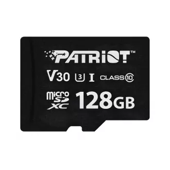 MicroSDXC memory card PATRIOT VX Series 128GB UHS-I U3 V30 Class 10 — read 90 MB/s, write 80 MB/s