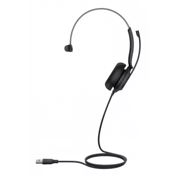 Yealink UH35 Mono Teams USB-A Headset, Wired, 20 - 20000 Hz, Office/Call center, 96.5 g, Headset, Black