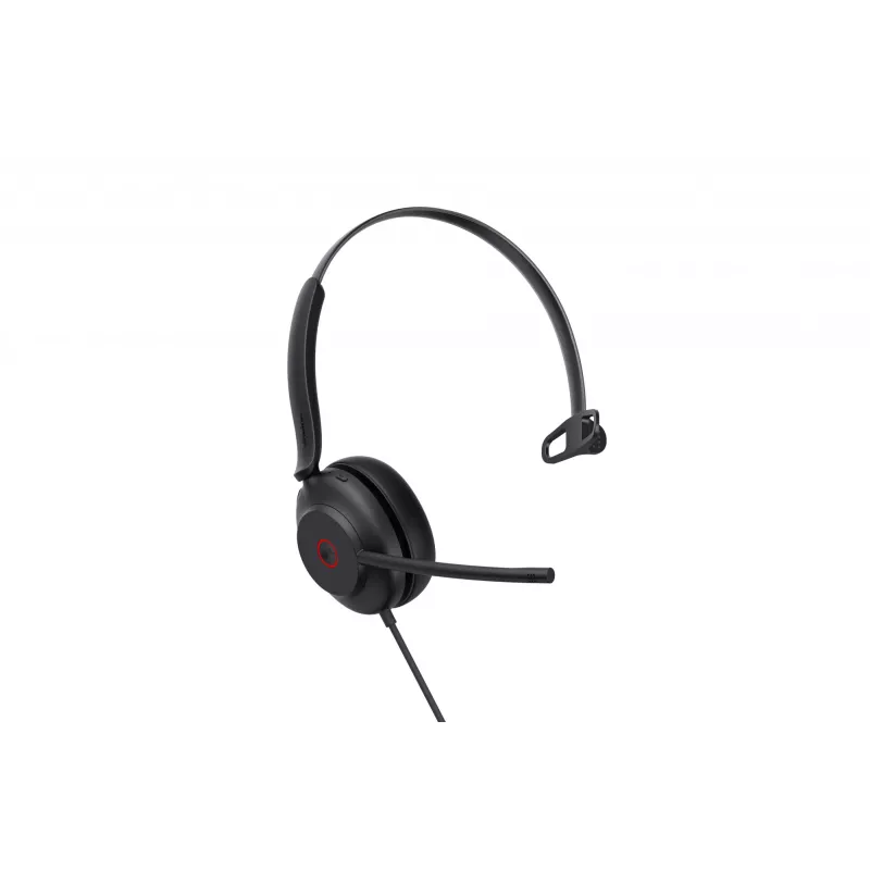 Yealink UH35 Mono Teams USB-A Headset, Wired, 20 - 20000 Hz, Office/Call center, 96.5 g, Headset, Black