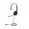 Yealink UH35 Mono Teams USB-A Headset, Wired, 20 - 20000 Hz, Office/Call center, 96.5 g, Headset, Black