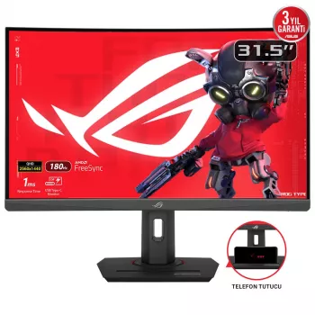 ASUS ROG Strix XG32WCS computer monitor 80 cm (31.5 inch) 2560 x 1440 pixels Quad HD LED Black