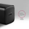 Wall Charger Axagon ACU-PD20 1x QC3.0/AFC/FCP/PD Type-C 20W Black