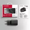 Wall Charger Axagon ACU-PD20 1x QC3.0/AFC/FCP/PD Type-C 20W Black