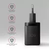 Axagon ACU-PD30 PD3.0 & QC4+ 1x OUTPUT wall charger 30W, Indoor, AC, Black
