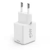 Hama 00201983 mobile device charger Headset, Laptop, Power bank, Smartphone, Tablet White AC Fast charging Indoor