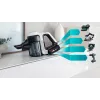 Bosch Unlimited 7 ProHygienic Aqua BCS71HYG1 cordless 2-in-1 stick vacuum and mop, 18V, HEPA, bagless, 0.3 L, White