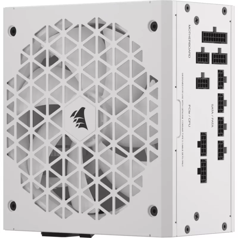 CORSAIR Power Supply - Rm750x Shift 80 Plus Gold Fully Modular ATX - White
