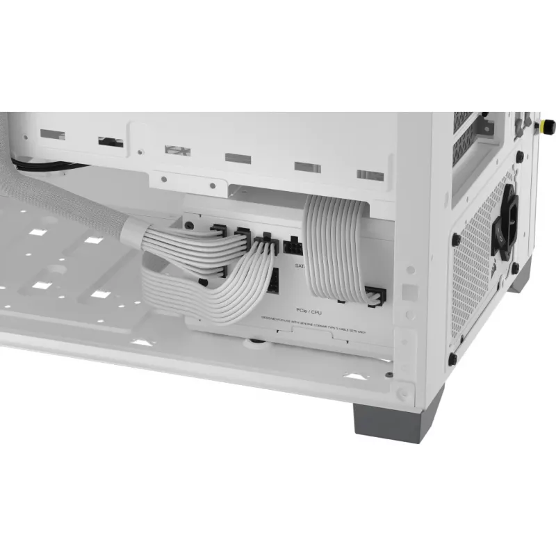 CORSAIR Power Supply - Rm750x Shift 80 Plus Gold Fully Modular ATX - White