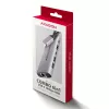 Axagon HMC-6G2L USB 10Gbps hub, 2x USB-A, 1x USB-C, HDMI 4k/60Hz, RJ-45, PD 100W