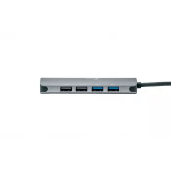 i-tec Metal USB-C Nano 2x Display Docking Station with PD 100 W + Charger 100W