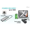i-tec Metal USB-C Nano 2x Display Docking Station with PD 100 W + Charger 100W