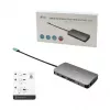 i-tec Metal USB-C Nano Dock HDMI/VGA with LAN + Charger 100W