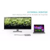 i-tec Metal USB-C Nano Dock HDMI/VGA with LAN + Charger 100W