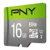PNY Micro Sd Elite 16GB Class 10 Uhs-i U1 + SD Adapter Read 100 Mb/s