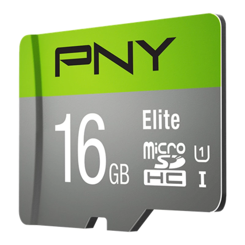 PNY Micro Sd Elite 16GB Class 10 Uhs-i U1 + SD Adapter Read 100 Mb/s