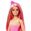 Barbie A Touch of Magic Royal Doll with Pink and Blonde Hair, Butterfly-Print Skirt and Accessories