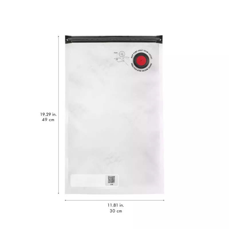 Vacuum sealer bag ZWILLING FRESH & SAVE 36800-305-0, rectangular, 300×490 mm, airtight, zipper fastener, set of 3