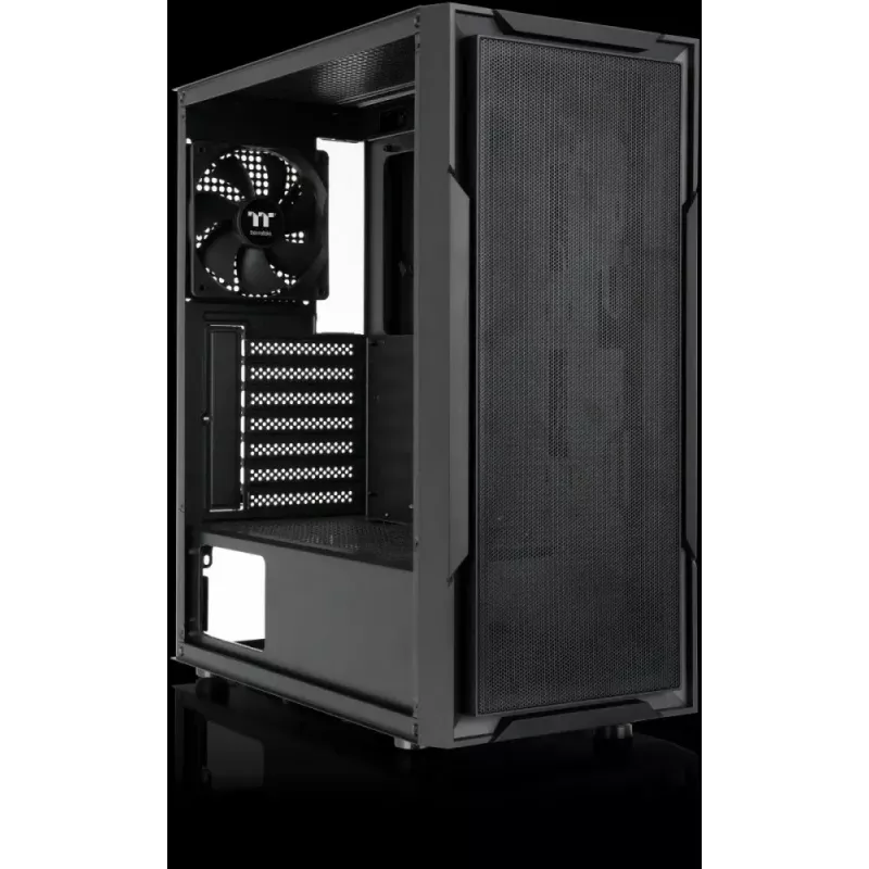 Thermaltake Versa XM1 Tempered Glass Midi Tower Case, Black