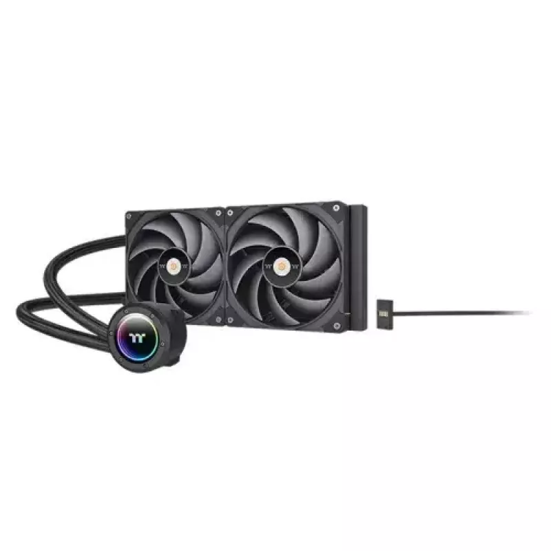 All-in-one liquid cooler Thermaltake CL-W419-PL00BL-A 14 cm Black