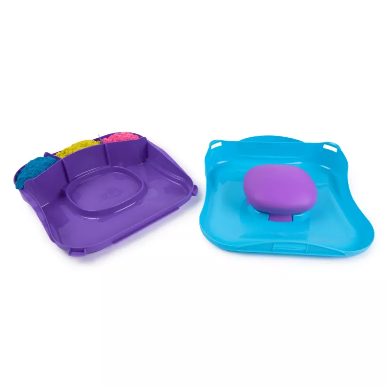 Kinetic Sand , SquishMotion, Easter Basket Stuffers, Includes 1lb Moldable Play Sand, Stamper & 5 Tools, Storage Case, Sensory Toys for Ages 5 and up