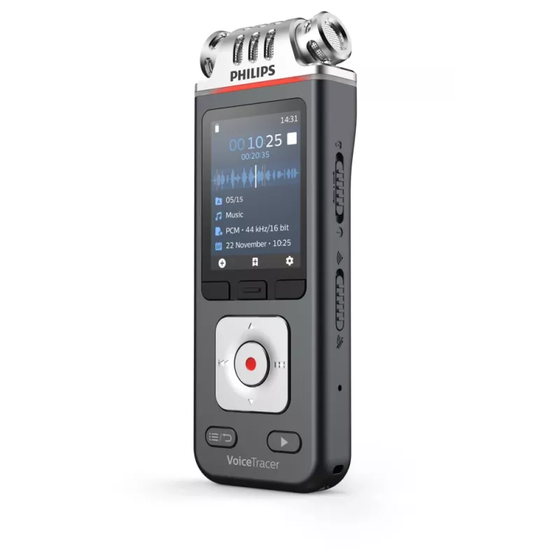 Philips VoiceTracer Black, Grey