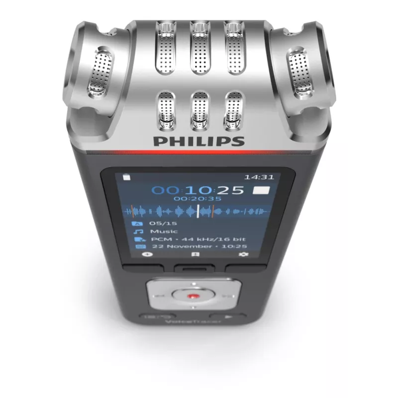 Philips VoiceTracer Black, Grey