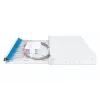 DIGITUS Fiber Optic Sliding Splice Box, 1U, Equipped 24x LC duplex, incl. M 25 Screw, Splice Cassette Singlemode OS2, Color Pigtails