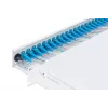 DIGITUS Fiber Optic Sliding Splice Box, 1U, Equipped 24x LC duplex, incl. M 25 Screw, Splice Cassette Singlemode OS2, Color Pigtails
