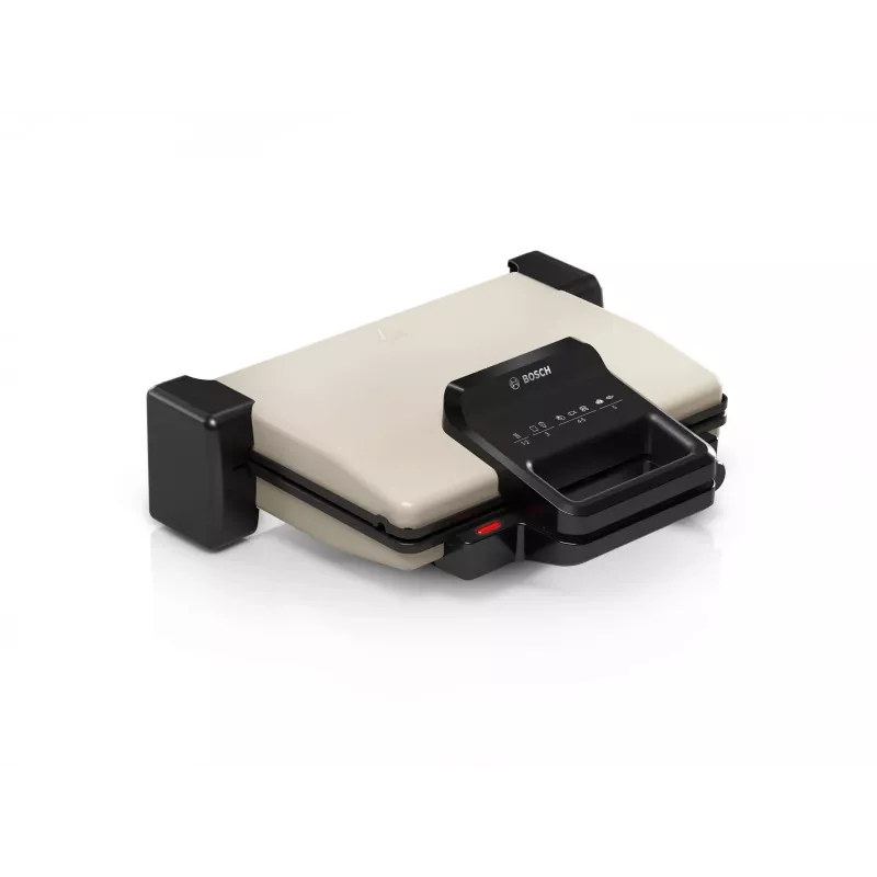 Contact grill Bosch TCG3302 2000W with 310x220 mm ceramic plates, adjustable thermostat, removable dishwasher-safe plates