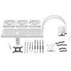 be quiet LIGHT LOOP 360mm White Processor All-in-one liquid cooler 12 cm 1 pc(s)