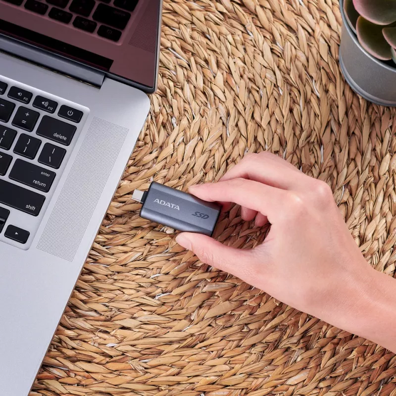 ADATA SC750 2 TB USB Type-C 3.2 Gen 2 (3.1 Gen 2) Grey