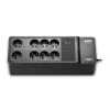 APC Back-UPS, 500VA/300W Floor/Wall Mount, 230V, 8x French/Belgian outlets, USB Type A Port, User Replaceable Battery