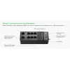 APC Back-UPS, 500VA/300W Floor/Wall Mount, 230V, 8x CEE 7/3 Schuko outlets, USB Type A Port, User Replaceable Battery