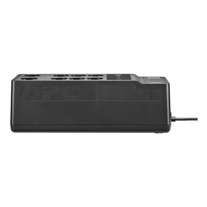 APC Back-UPS, 1050VA/600W Floor/Wall Mount, 230V, 8x Schuko CEE 7/3 outlets, USB Type A+C Port, User Replaceable Battery