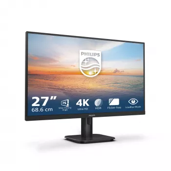 Philips 27E1N1800A/00 computer monitor 68.6 cm (27 inch) 3840 x 2160 pixels 4K Ultra HD LED Black