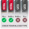 Axagon EEM2-20G USB-C 20Gbps - M.2 NVMe SSD ARMORED box, SSD enclosure, M.2, M.2, NVMe-oF, PCI Express, 20 Gbit/s, USB connectivity, Black